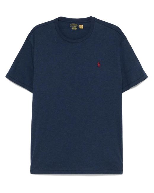 Polo Ralph Lauren Blue Short -Sleeved T -Shirt for men