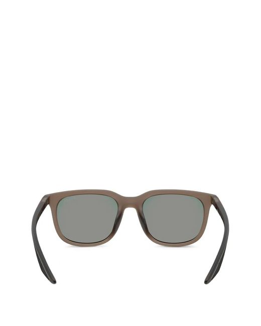Prada Linea Rossa Purple Square-Frame Sunglasses for men