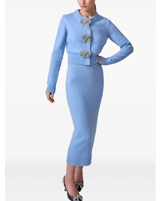 Gonna A Matita di Carolina Herrera in Blue