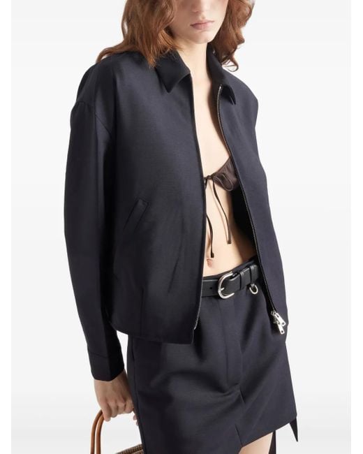 Prada Kid Bomberjack in het Blue