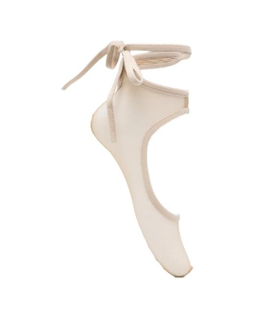 Vivetta White Tie-Fastening Socks
