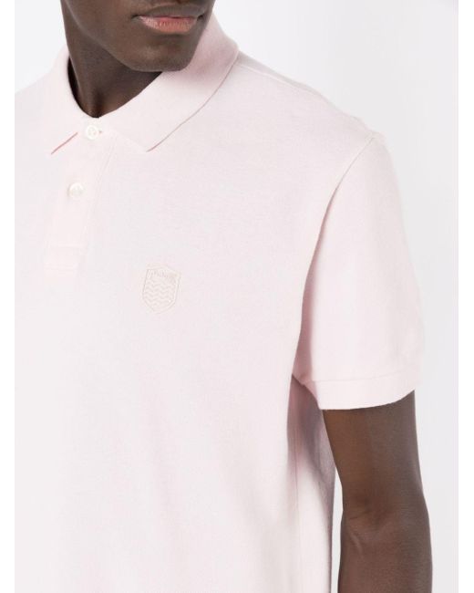 Osklen Poloshirt mit Wappen-Print in Pink für Herren | Lyst DE