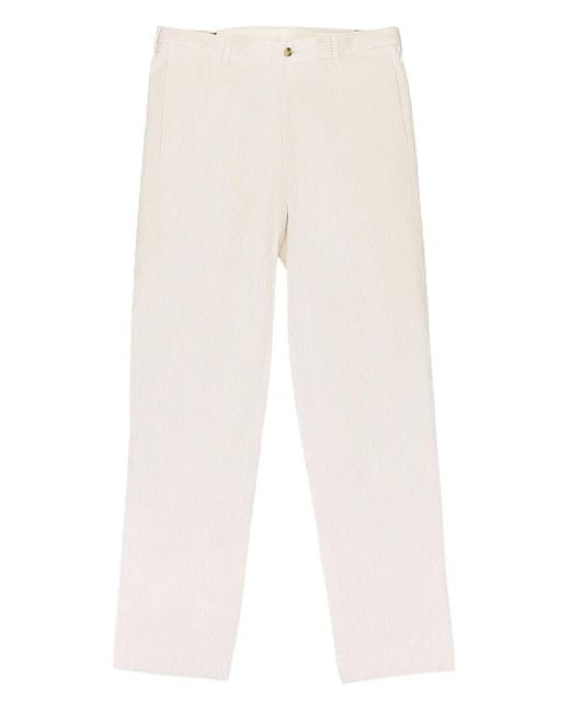 Aimé Leon Dore White Corduroy Trousers for men