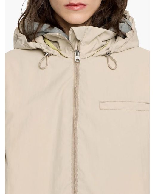 Bimba Y Lola フーデッド ジップジャケット Natural