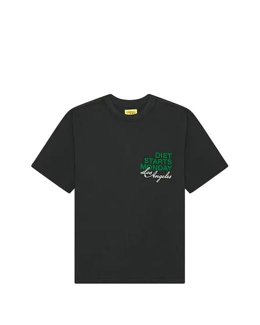 Stadium Goods Black Logo-Print Short-Sleeve T-Shirt for men