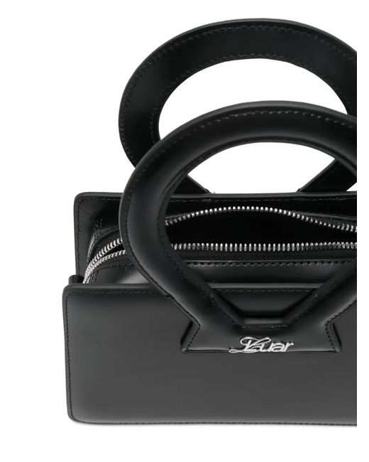 LUAR Black Small Ana Tote Bag
