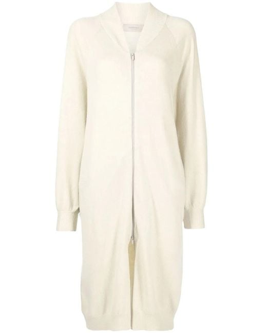 Fear Of God Natural Zip-Up Long-Length Cardigan