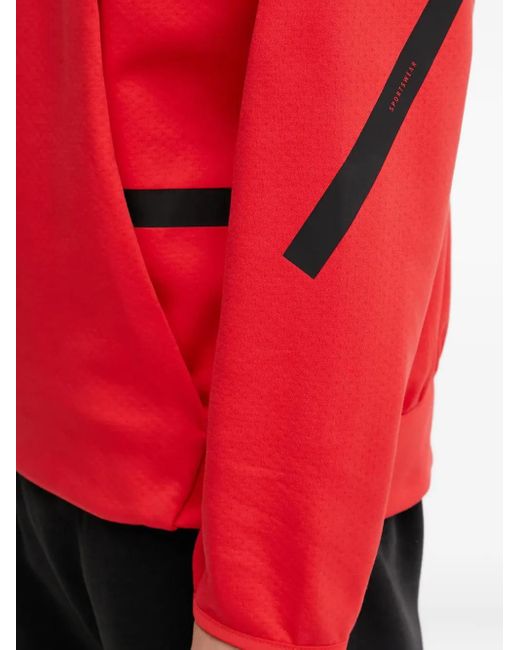 メンズ Adidas カンガルーポケット パーカー Red