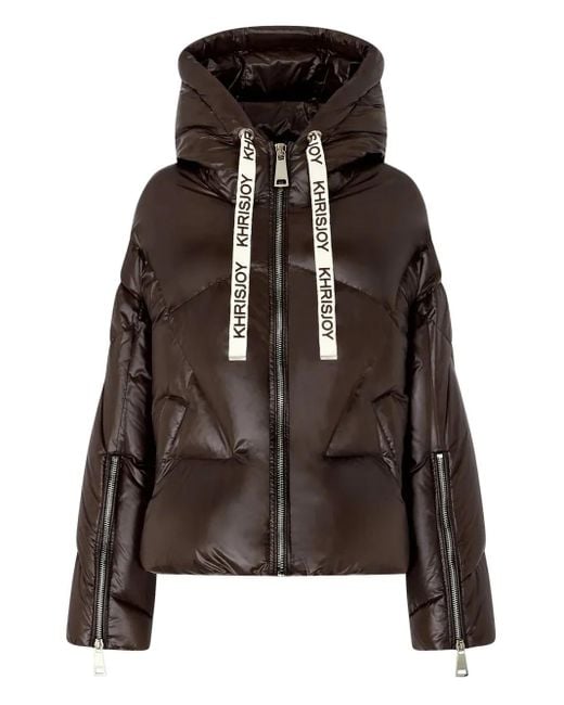 Khrisjoy Black Iconic Milano Down Jacket