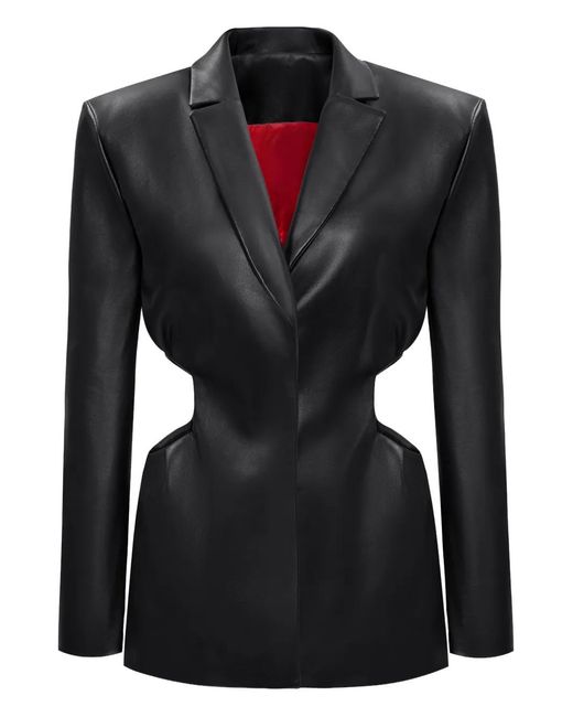 Lika Black Cut-Out Jacket