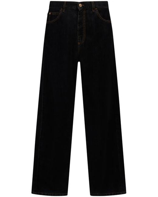 Marni Black Straight-Leg Cotton Jeans for men