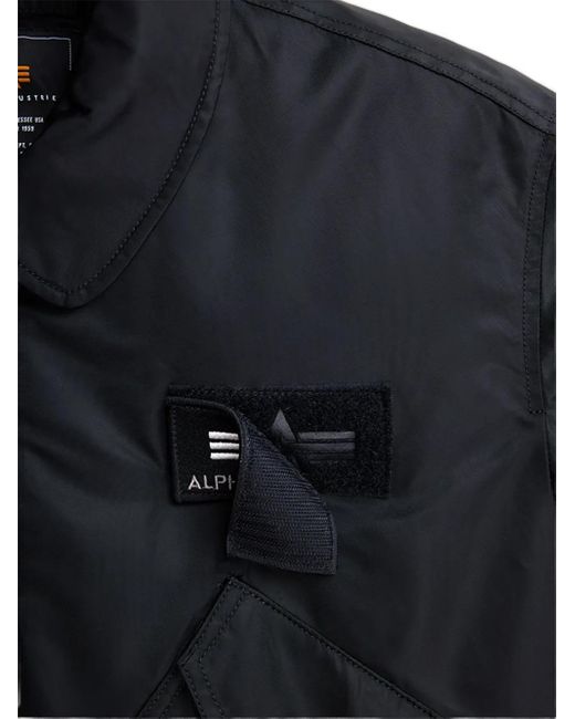 Alpha Industries Black Cwu 45/P Flight Jacket