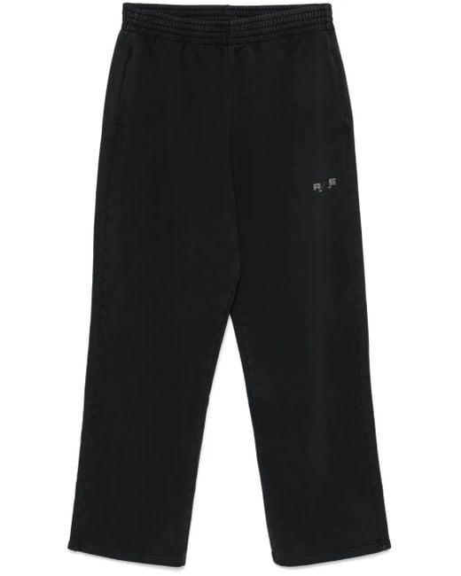 Martine Rose Black Wide Leg Sweatpant for men