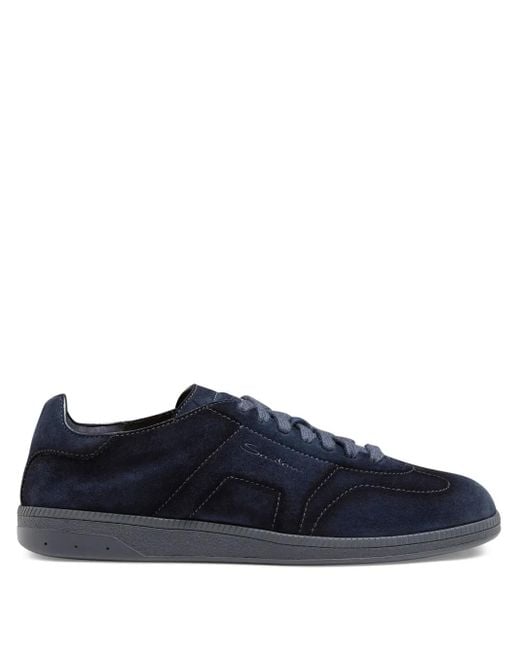 Santoni Blue Dbs Oly Sneakers for men