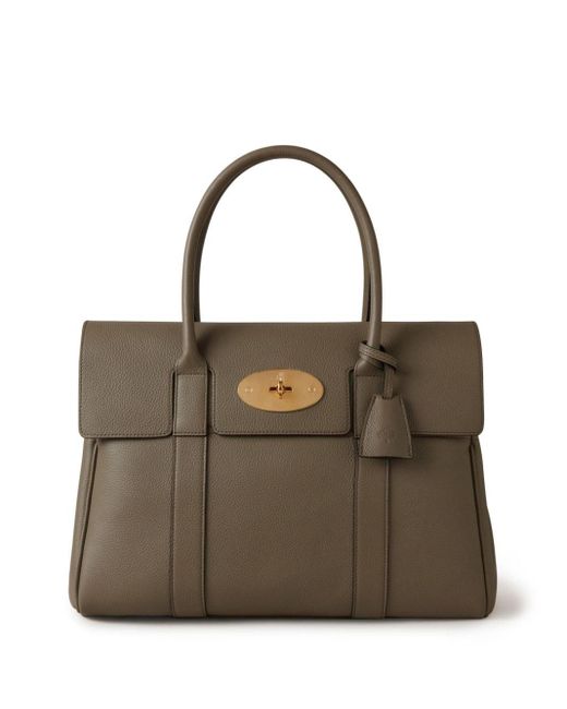 Mulberry Brown Small Bayswater Leather Tote Bag