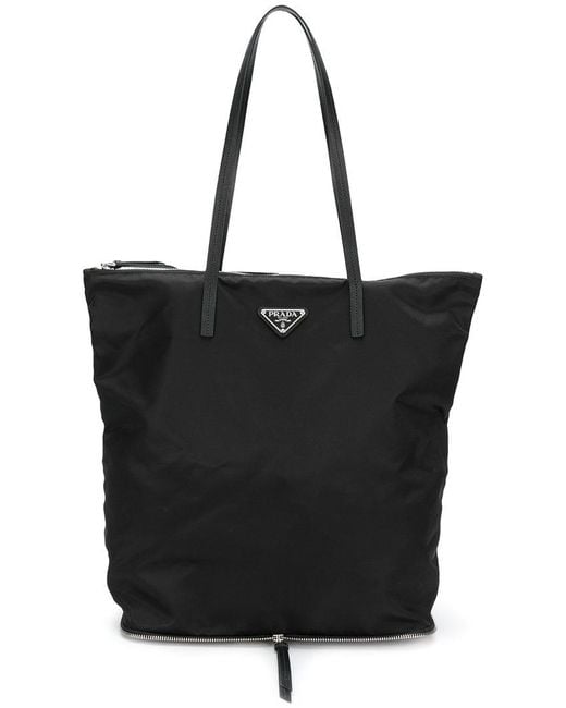 Prada Foldable Shopper Tote Bag in Black Lyst