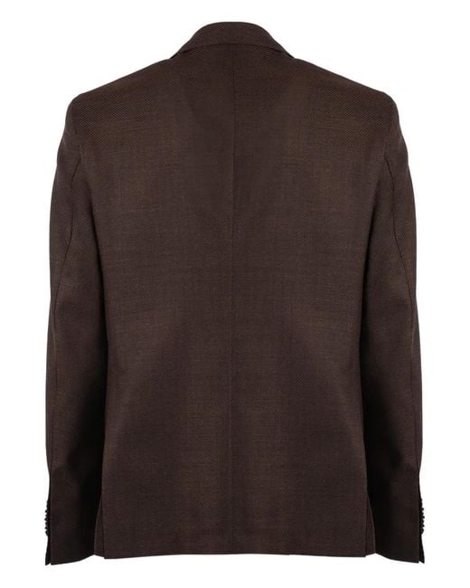 L.b.m. 1911 Black Button-Fastening Blazer for men