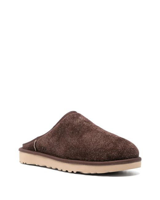 Ugg Brown Shaggy Slippers for men