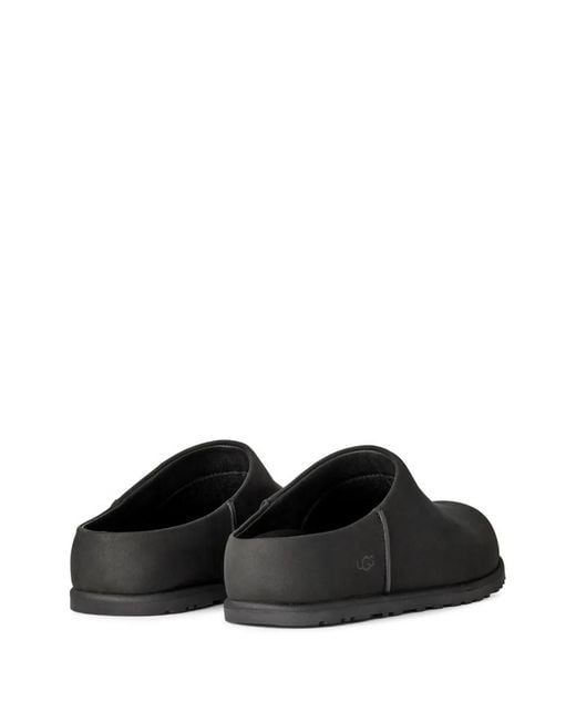 Ugg Black Otzo Leather Clogs