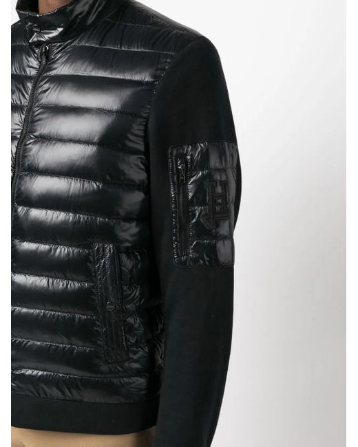 Herno Black Nylon Down Jacket for men