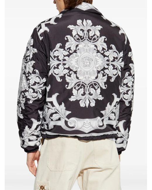 Versace Light Jackets in het Black voor heren