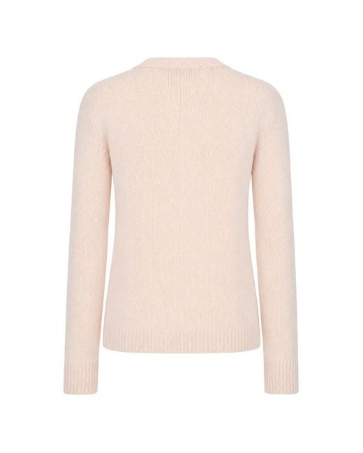 Vanisé White V-Neck Jumper