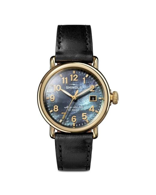 Shinola Gray Runwell 36Mm Watch