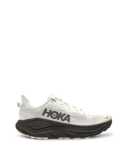 Hoka One One White Challenger 8 Low-Top Sneakers for men