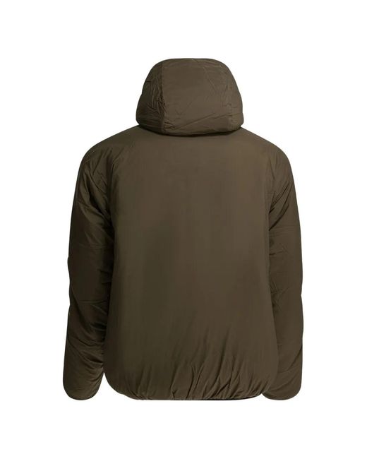 Daiwa Pier39 Black Hooded Padded Jacket for men