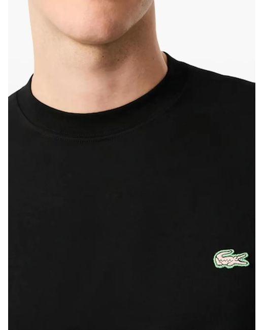 Lacoste Black Tennis Heritage T-Shirt for men