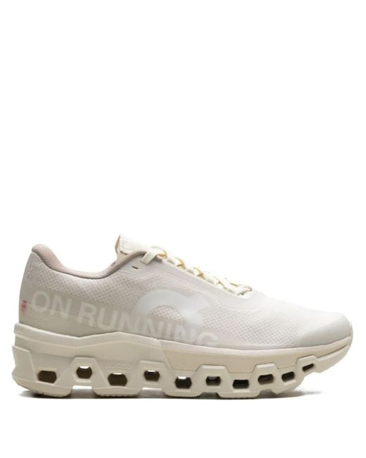 On Shoes White Cloudmonster 2 Invincible "Ivory/ Sneakers for men