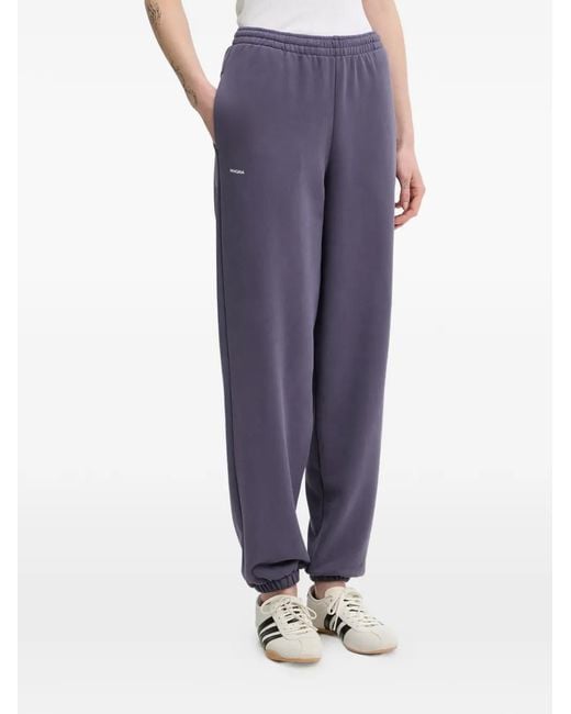 PANGAIA Blue Elasticated Track Pants
