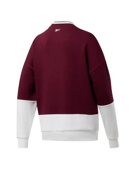 Reebok Red Training Essentials Sweatshirt