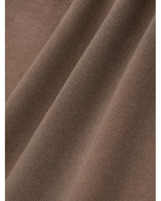 Sporty & Rich Brown Upper East Side Track Pants