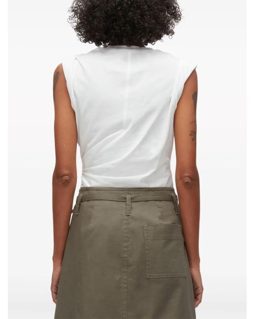 3.1 Phillip Lim White Ny Lover Jersey Tank Top