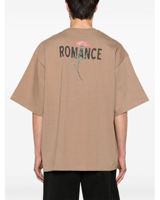 Song For The Mute Romance T-Shirt in Natural für Herren