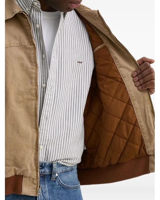 Levi's Blue Embarcadero Zip-Up Bomber Jacket for men