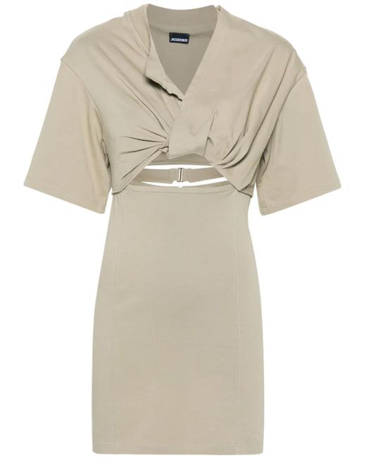 Jacquemus Natural La Robe T-Shirt Bahia Minidress