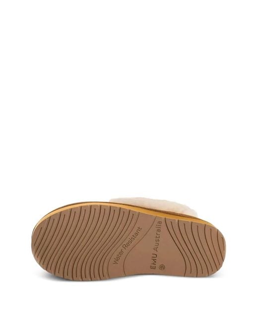 Birkenstock Brown Open Toe Slippers