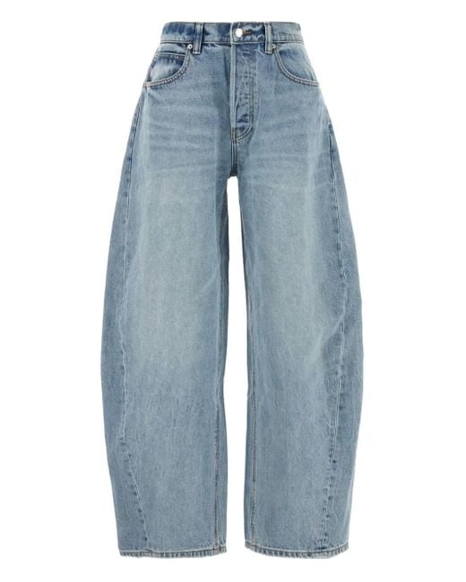 Alexander Wang High-Waist Jeans in het Blue