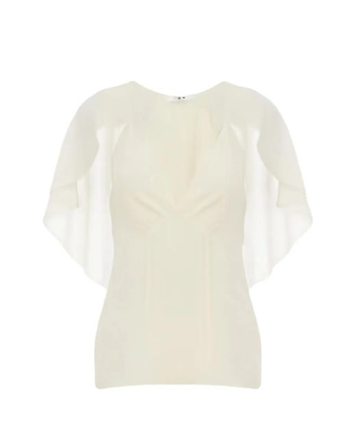 Blusa A Capas Chloé de color White