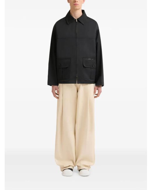 Marni Black Zip-Up Jacket for men