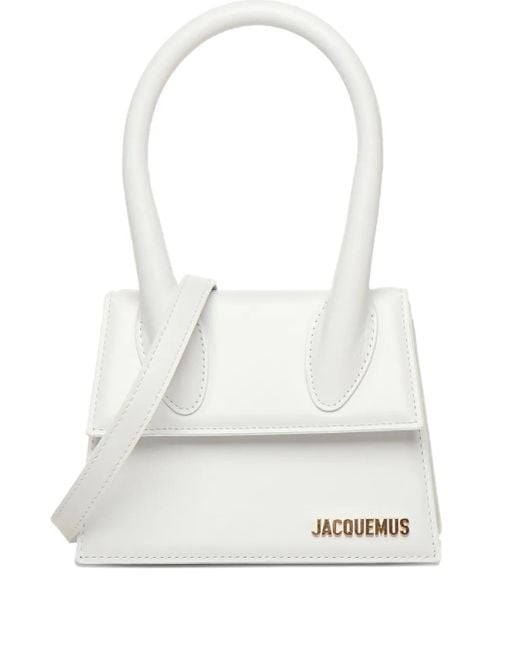 Jacquemus White Le Chiquito Moyen Shoulder Bag
