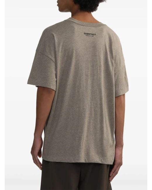 Fear Of God Gray V-Neck T-Shirt (Pack Of Three) for men