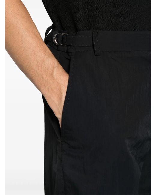 Jacquemus Stretch Cotton Trousers in Black für Herren