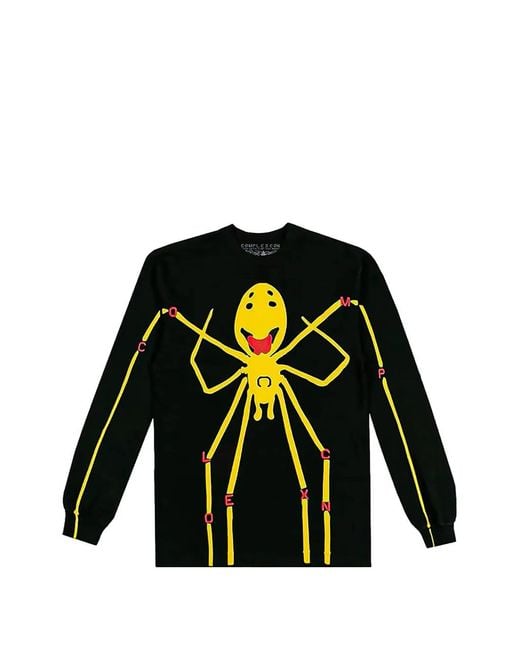 Travis Scott Black Graphic-Print Long-Sleeve T-Shirt for men