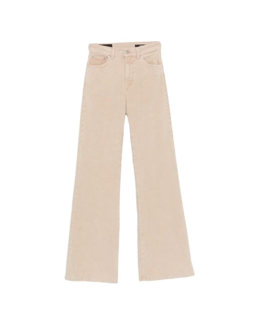 Dondup White Amber Trousers