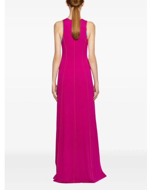 Emilio Pucci Pink Vivara-Print Dress