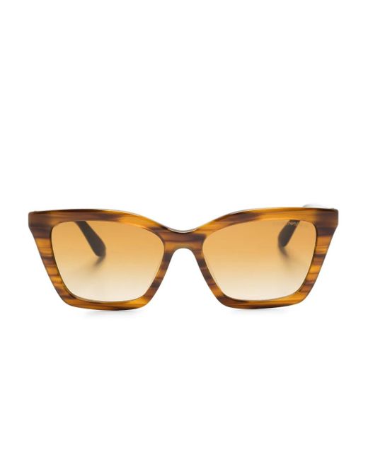 Emporio Armani キャットアイ サングラス Natural