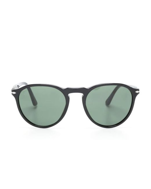 Persol Green Runde Sonnenbrille